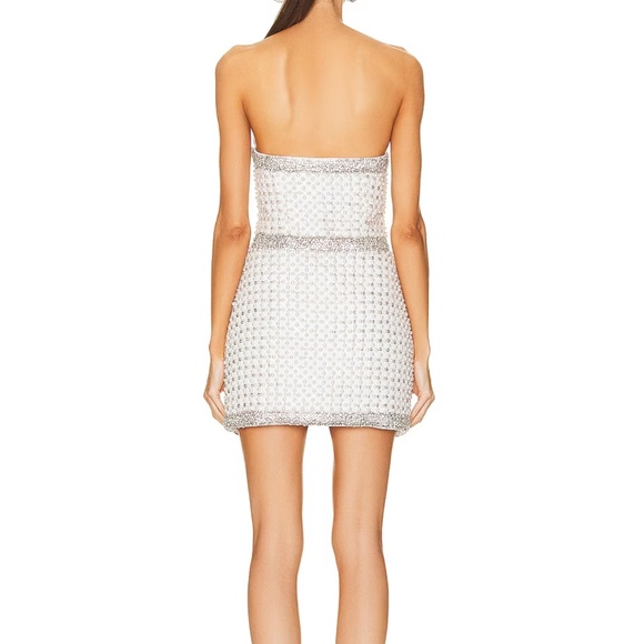 Heather Pearl dress in white and silver - Picture 2 of 8